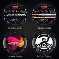 Pioneer DJ DDJ-FLX10 On Jog Displays