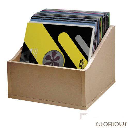 Glorious Stoccaggio di 12" Record Box Advanced 110 beige_1