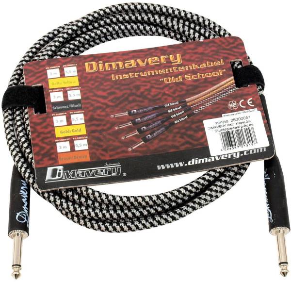 Dimavery Instrumenten-Kabel - 3m_1
