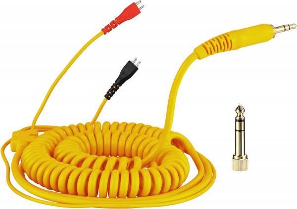 Cable espiral DeLuxe para Sennheiser HD 25 - 3,5m_1