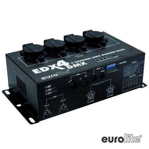 Eurolite 4CH DMX Dimmer Set EDX-4_1