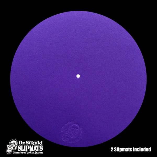 Rane Dr. Suzuki 12“ Mix-Edition Slipmat - Purple_1