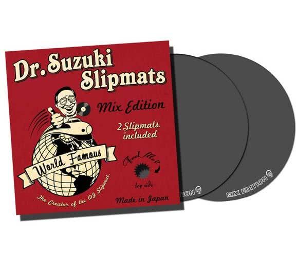Rane Dr. Suzuki Tablecloth Slipmats Mix-Edition 2x12&quot;_1