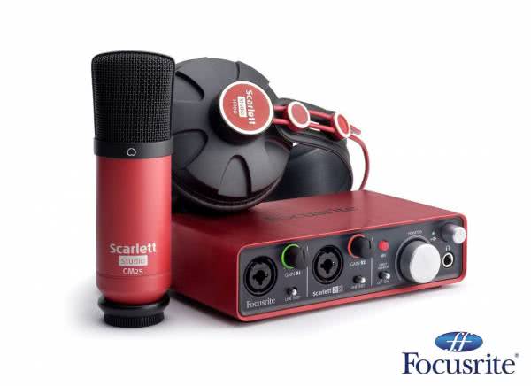 Focusrite Scarlett Studio USB Recording Pack_1