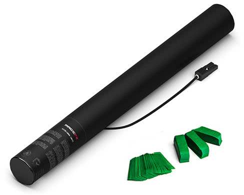 MagicFX Electric Confetti Cannon - 50cm - Dark Green_1