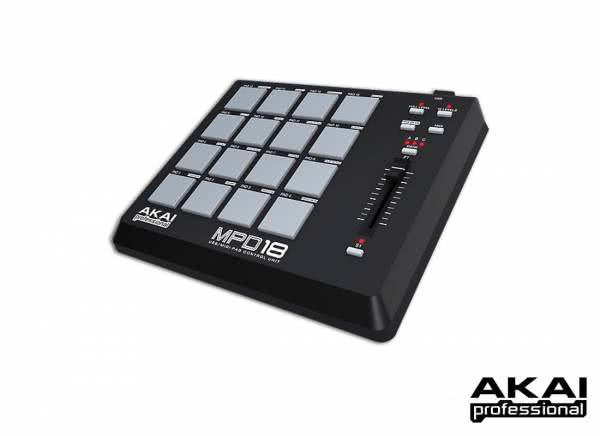 Cellar Reverberation impact AKAI Professional Controller MPD18 » Buy online in the Recordcase DJ-Shop