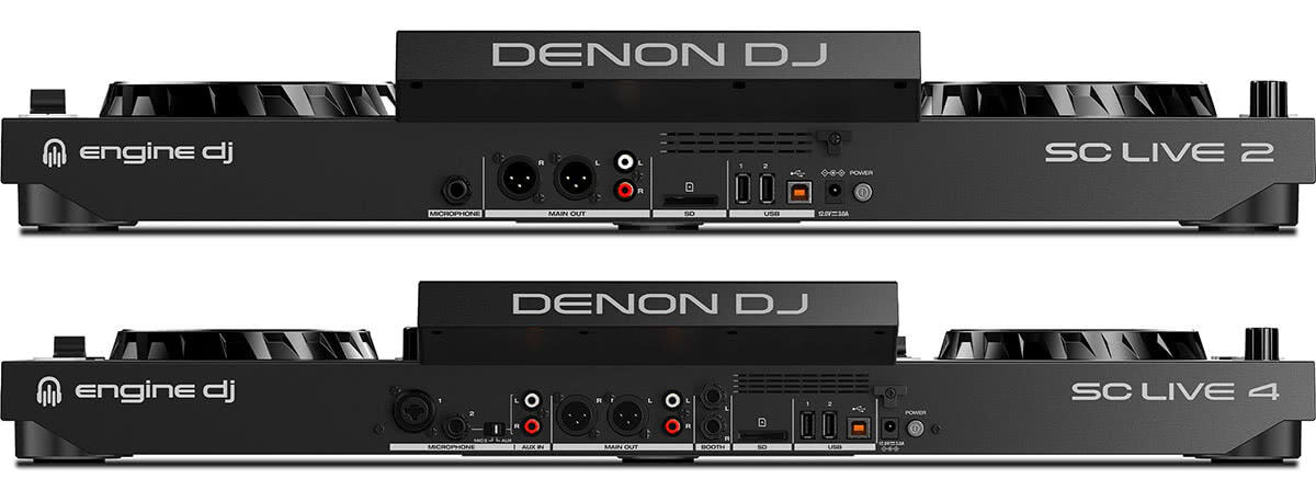 Denon DJ presenta SC LIVE 2 y SC LIVE 4: Incluyen parlantes internos,  trabaja con Serato y Virtual DJ