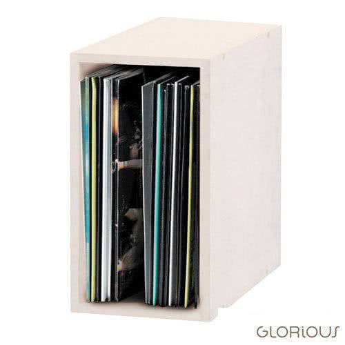 Glorious 12" Stapelsysteem Record Box 55 wit_1