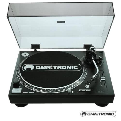 DJ Plattenspieler mit Direktantrieb Turntable Omnitronic DD-2550 USB 