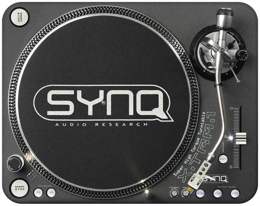 2x SYNQ X-TRM-1 Profi-Turntable Audio Technica Systems Plattenspieler XTRM 1 