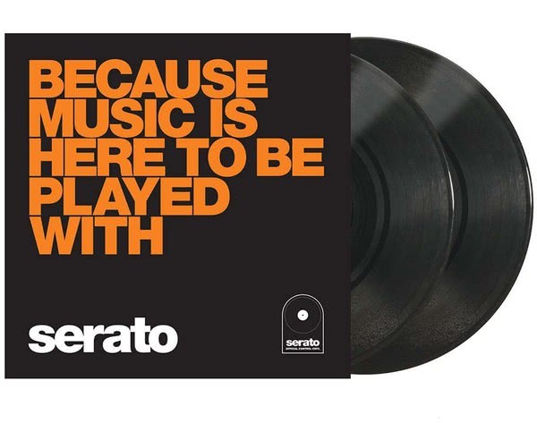 Serato Control Vinyl 2x10" - Because Music is here_1