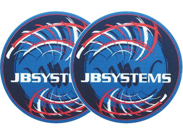 2x Slipmats - JB-Systems - rood_1