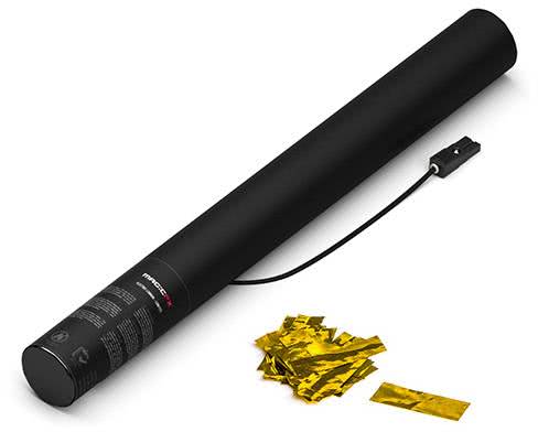 MagicFX Electric Confetti Cannon - 50cm - Gold Metallic_1