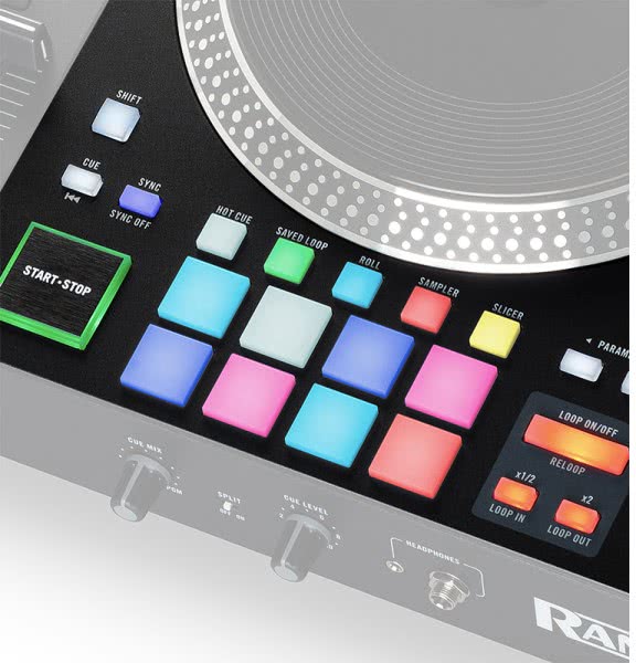 Rane One - Performance Pads Detail View