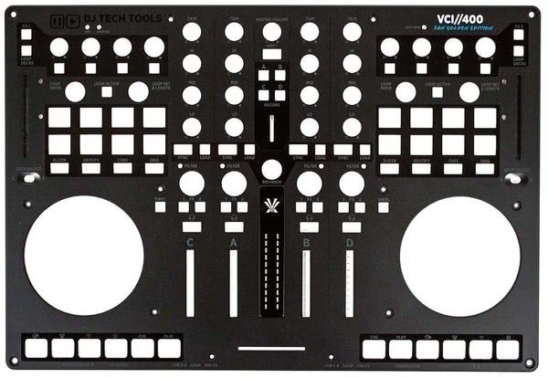 Vestax Faceplate - VCI-400 Ean Golden_1