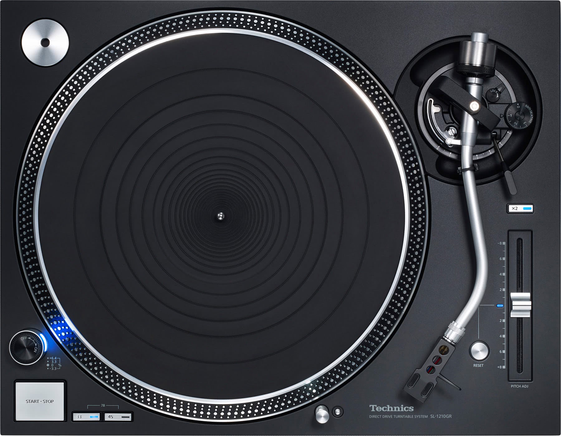 Audio Technica Systems Plattenspieler XTRM 1 2x SYNQ X-TRM-1 Profi-Turntable 