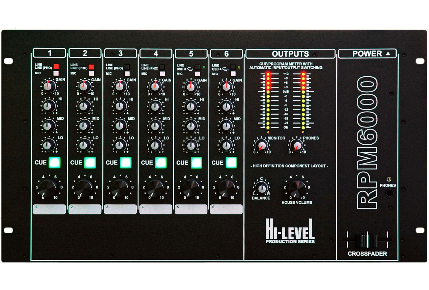 Hi-Level-RPM6000 Mixer
