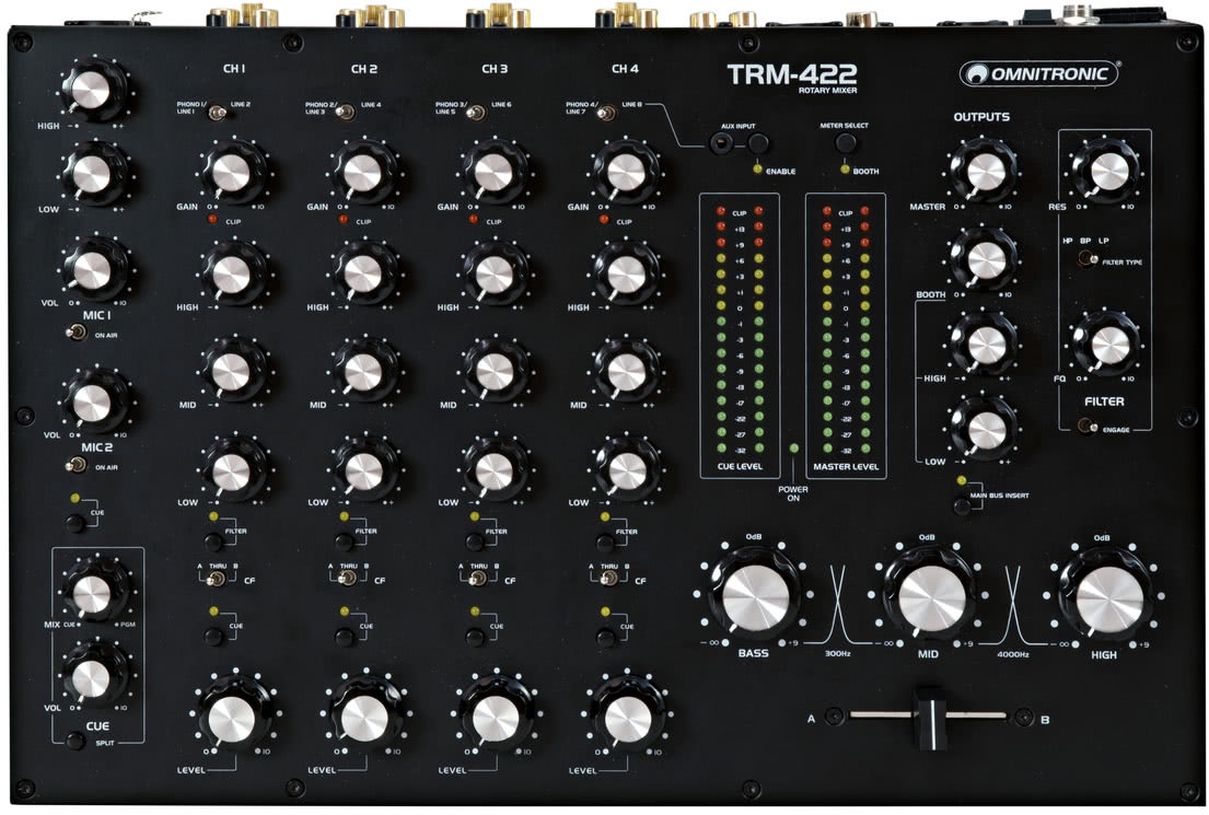 omnitronic trm 422 mixer