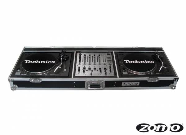 Zomo Flightcase T-600 for 2x Turntable + 1x DJM-600/700/800_1