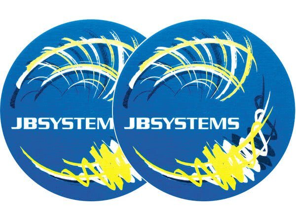 2x Slipmats - JB-Systems - geel_1